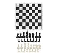 Alomejor Un Grand Ensemble D'échecs en Plastique avec Un Jeu Portable sur Le Tableau D'échecs pour la Réflexion Logique et Les Problèmes de Résolution à la Maison
