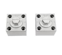 Alomejor Valve D'accélérateur à 3 Voies, Remplacement Polyvalent et Fiable pour les Accessoires de Pelle, Paquet de 2