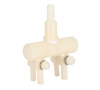 Alomejor Valve de Séparation de Commutateur Réglable en Plastique, 2 Pièces, pour Pompe à Air D'aquarium, Inverseur, Fonctionnement Pratique pour Les Aquariums (2 têtes)