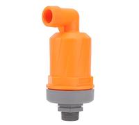 Alomejor Valve de Ventilation Automatique Orange Haute dureté, Installation Facile, Valve D'échappement en PP à Grand Débit pour Immeubles de Bureaux et Systèmes Industriels (Type rapide 6632A PP)