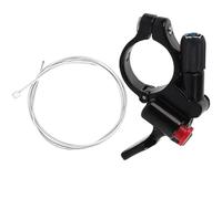 Alomejor Vélo Levier de Verrouillage, Vélo Levier de Verrouillage, Levier de Verrouillage avec câble Intérieur à Ressort en Alliage d'aluminium, for VTT, Daily Commuting, Competition