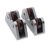 Alomejor Vérificateur de Rectitude de Queue de Billard, Rotation à 360 Degrés avec Roulement en Acier de Haute pureté et Système de Serrage à Vis Hexagonale, pour L'entretien des Clubs de (Silver)