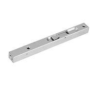 Alomejor Verrou à Boulon en Acier Inoxydable 304, Garde de sécurité pour Porte de Maison, Facile à Installer pour un Usage Résidentiel (8 pouces 304 brossé (couleur acier imperméable))