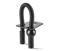 Alomejor Verrou de Canne à Pêche Réglable Résistant aux Intempéries avec Bande à Détachement Rapide pour Les Pêcheurs en Alliage D'aluminium + élastique en Caoutchouc 1 Pièce (Serrure à Tige)