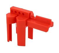 Alomejor Verrou de sécurité de Tuyau Réglable, Dispositif de Verrouillage de Robinet à Tournant Sphérique Ignifuge, Solution d'arrêt Sécurisée pour Vannes DN8-DN50