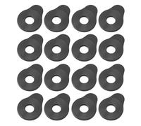 Alomejor Verrous de Sangle de Guitare, Adaptateur Universel en Caoutchouc, Ajustement sécurisé pour ukulélé Acoustique Basse électrique, Conception sans Perçage Empêchant le Glissement et le Bruit