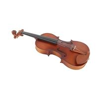 Alomejor Violon 4/4, Violon Acoustique en Bois Massif Mat, Table en épicéa, Dos en Jujubier, pour Débutants, Adultes, Professionnels, Examens
