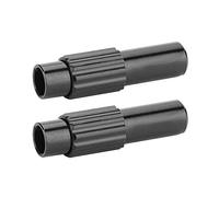 Alomejor Vis de réglage dérailleur, Ajustement précis Avant arrière, boulons Alliage Aluminium Noir, for Cyclistes Amateurs et Professionnels Entretien vélo