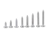 Alomejor Vis M3, Fixations en Acier Inoxydable 304 (Pan Head Self-Tapping
