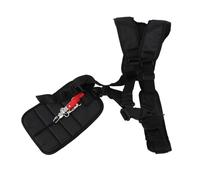 Alomejor Weed Wacker Double Bandoulière Résistante à l'eau et Respirante en Nylon Réglable pour Réduire la Fatigue