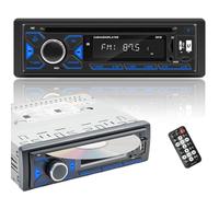 Alondy Autoradio Bluetooth CD/DVD Lecteur 1 Din Radio RDS Type-C USB | SD AUX Mains-Libres AM/FM