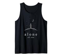 Alone All One Minimalist Philosophy Méditation Spirituelle Débardeur