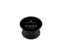Alone All One Minimalist Philosophy Méditation Spirituelle PopSockets PopGrip Adhésif