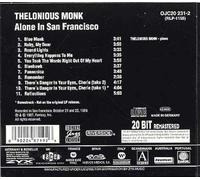 Thelonious Monk - Alone In San Francisco