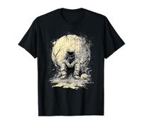 Alone in Space T-Shirt rétro Astronaute Solitude Grunge T-Shirt