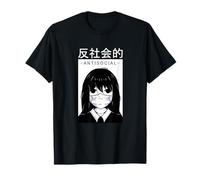 Aloof Manga Masqué Loner Design « » -Antisocial- T-Shirt