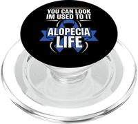 Alopecia Awareness Alopecia Areata Soutien à la Perte de Cheveux PopSockets PopGrip pour MagSafe