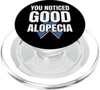 Alopecia Awareness Alopecia Areata Soutien à la Perte de Cheveux PopSockets PopGrip pour MagSafe