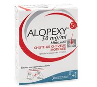 Alopexy® 5 % Solution(S) 3x60 ml