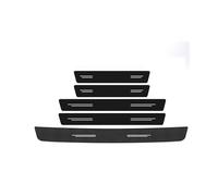 ALORHUGYN 5 Pièces Bandes De Seuil De Porte De Voiture, pour Renault Kangoo III XFK 2020-2025 Protection Seuil de Porte de Voiture DéRapant Anti-Rayures Anti-Usure Auto Accessoires