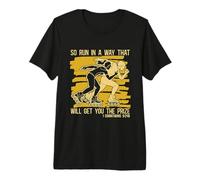 Alors courez d'une manière Qui adorera Le Patinage de Vitesse à roulettes T-Shirt Haut de Gamme