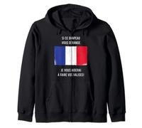 Alors je t'aiderai à préparer un cadeau France Patriot Sweat à Capuche
