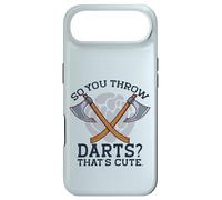 Alors Vous lancez des fléchettes? C'est Mignon. Meme drôle de Lancer de Hache Coque pour iPhone Air