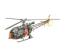 Revell Maquette Alouette II – Kit de construction 1:32, 191 pièces, dès 12 ans – Molded Color
