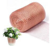 alouweekuky Filet Anti Limaces et Escargots 12.7cmx10m, Filet en Cuivre 100% Ruban de Cuivre Contre Les Escargots, Rouleau de Maille de Cuivre pour l'intérieur et l'extérieur, Jardin, Répulsif Aux