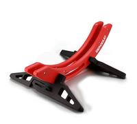 alouweekuky Support Vélo Sol Range 25-80mm Largeur Réglable VTT Râtelier Vélo Support Stationnement Assemblé Pneu Avant Arrière Vélo Route Antidérapant Vélo Course Vélo Électrique Intérieur Stable