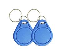 AloveH Proximité RFID Tag 13.56MHz Badges Lecture Uniquement Bleu (Lot de 2)