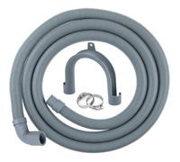 ALOVEZ Tuyau de Vidange pour Machine à Laver, 2,50 m Tuyau D'évacuation pour Lave-linges et Lave-vaisselles,Rallonge de tuyau y