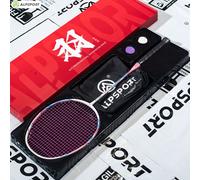 Alp Zn 5u Raquette De Badminton 12k-T800 Importation Raquette De Badminton Attaque Et Défense Raquette De Badminton Full Carbon - Type 1pcs Pink Boxed
