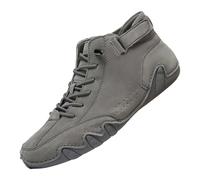 Alpaca Chaussures pieds nus pour homme Chaussures de loisirs ergonomiques imperméables Chaussures pieds nus Chaussures de marche légères antidérapantes Chaussures orthopédiques décontractées, 3 gris