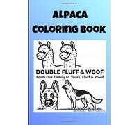 Alpaca Coloring Book: Double Fluff and Woof