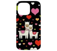 Alpaca Design for Girls Cute Little Sister and Big Sister Coque pour iPhone 14 Pro Max
