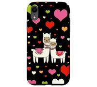 Alpaca Design for Girls Cute Little Sister and Big Sister Coque pour iPhone XR