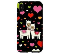 Alpaca Design for Girls Cute Little Sister and Big Sister Coque pour iPhone XS Max