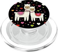 Alpaca Design for Girls Cute Little Sister and Big Sister PopSockets PopGrip pour MagSafe