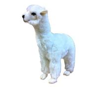 Peluche Lama Blanc - Hansa - 35cmH/30cmL - Mixte - Enfant - Plush - Intérieur - 3 ans et plus