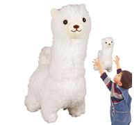 ALPACA PEFFEMED MAME - LAME PLUSH | Electric Cute Soft Llama Jouet Avec Sons Cadeau Pour Poupées Pour Animaux En Peluche Interactive Pour Filles Chambre Bon Au Lit