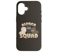 Alpaca Squad Équipe Alpaga Group Lama Crew Coque pour iPhone 16
