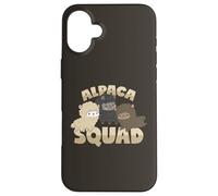 Alpaca Squad Équipe Alpaga Group Lama Crew Coque pour iPhone 16 Plus
