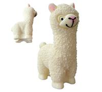 Alpaca Squeeze Toy - Soft Realistic Design, Emotional Pinch Fidget Toy for Kids Adults, Stress Relief Toys for Stocking Stuffers Christmas, Squeeze Toys for Girls Boy Party Favors Travel