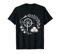 Alpaga Art Textile Fileuse Filage La Main T-Shirt
