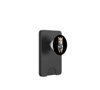 Alpaga drôle avec Livre, Comment Former Vos Humains, Parfait PopSockets PopWallet pour MagSafe