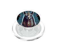 Alpaga Fantaisie coloré d'un Monde de rêve PopSockets PopGrip pour MagSafe