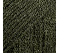 Alpaga (fils à tricoter et crochet - poids 4 plis) Vert foncé 7895.
