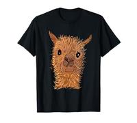 Alpaga Lama - alpaga doux - alpaga doux - tête d'alpaga T-Shirt