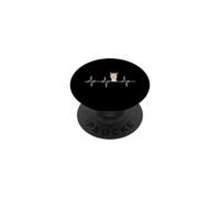 Alpaga Lama Animal Heartbeat PopSockets PopGrip Adhésif